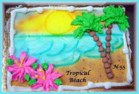 N-55 Tropical Beach