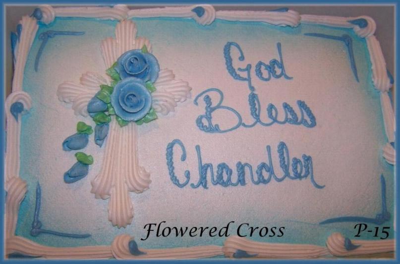 P-15 Flowered Cross